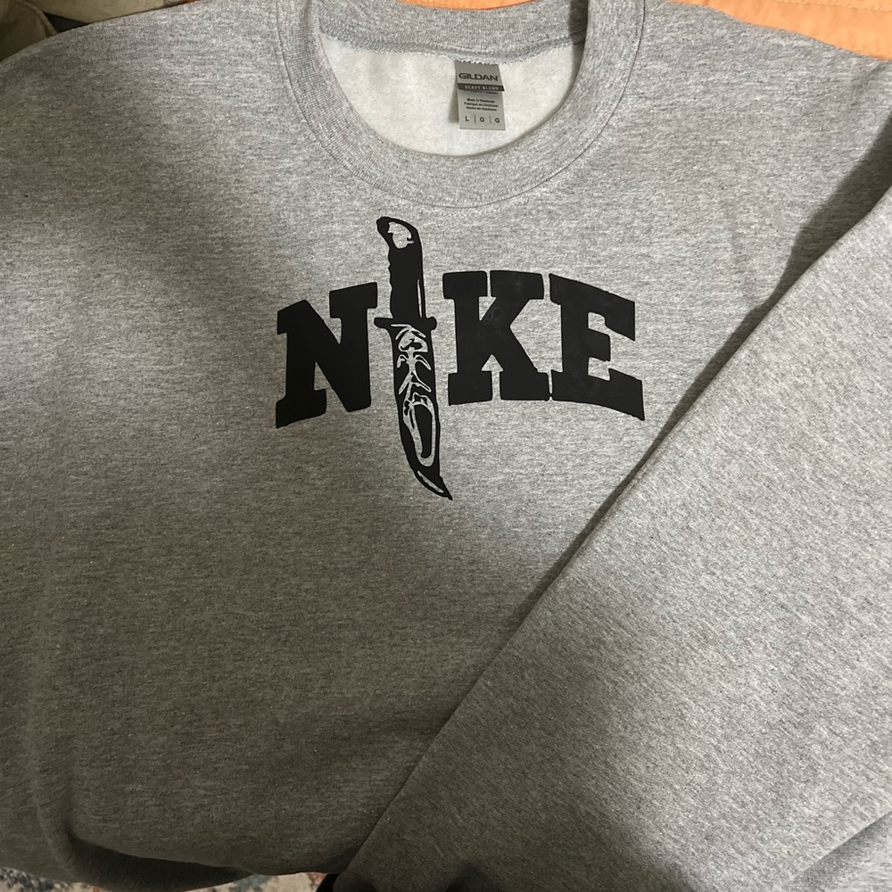 Halloween Nike pullover sweatshirt